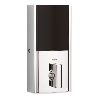 Kwikset 914 Series SmartCode Zigbee Contemporary Deadbolt with Cox, Polished Chrome